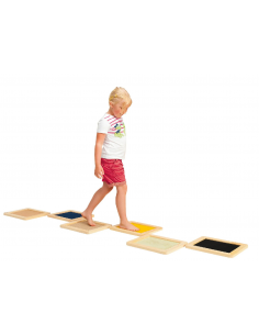 Percorso Sensoriale in Legno 6pz.