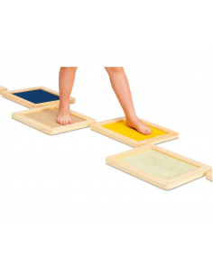 Percorso Sensoriale in Legno 6pz.