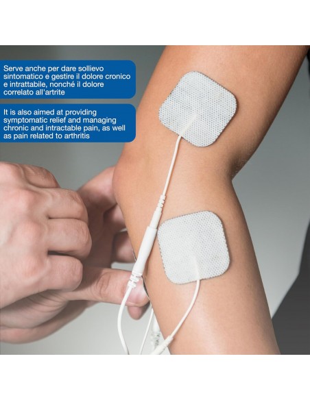 KURA TENS - 2 canali - 6 programmi  per elettroterapia