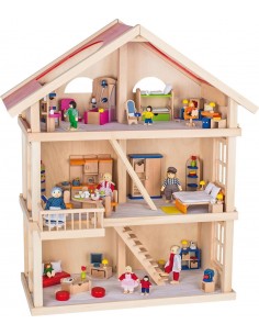 Casa delle bambole  a 3 piani