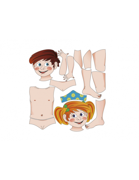 Schema corporeo magnetico con lavagna