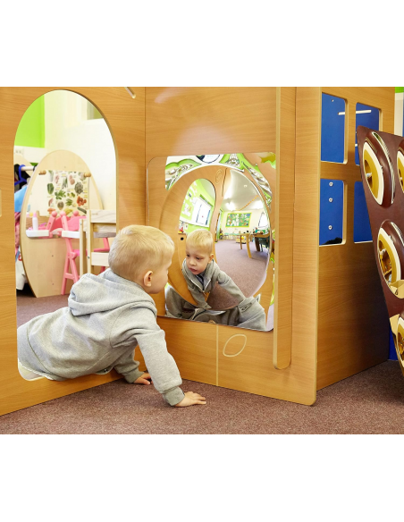 Pannelli a specchio in acrilico con cupole convesse