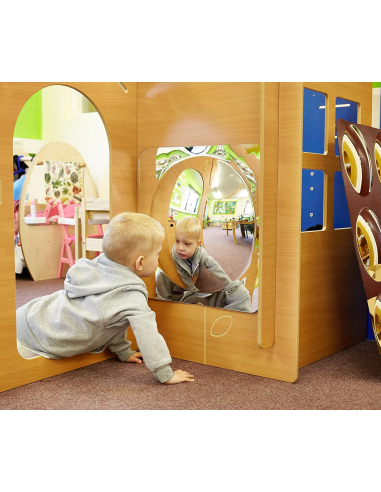 Set Pannelli a specchio acrilico con cupole convesse per aule e nidi