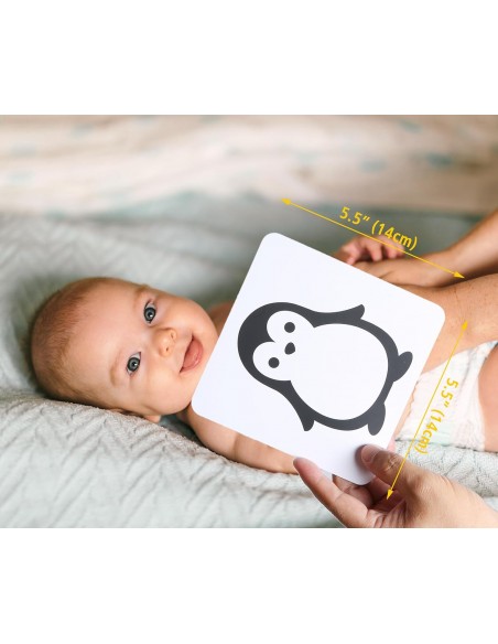 Flashcards per stimolazione visiva precoce