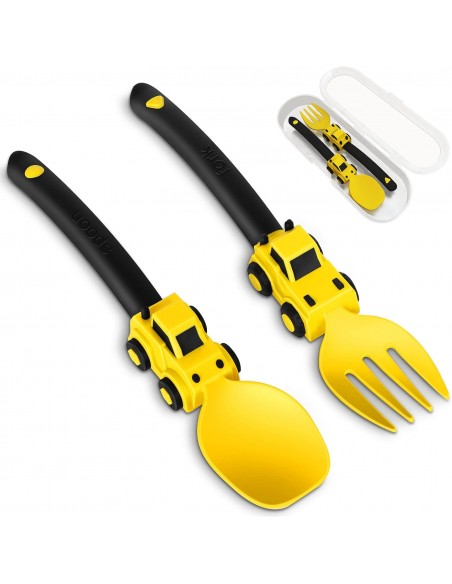 Set  Posate per Bambini a Tema Cantiere