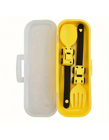 Set  Posate per Bambini a Tema Cantiere