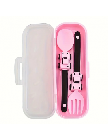 Set  Posate per Bambini a Tema Cantiere