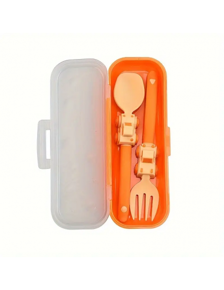 Posate per Bambini a Tema Cantiere – Divertente e Sicuro