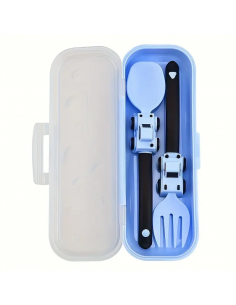 Set  Posate per Bambini a Tema Cantiere