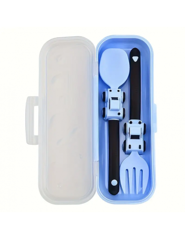 Posate per Bambini a Tema Cantiere – Divertente e Sicuro