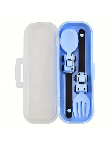 Posate per Bambini a Tema Cantiere – Divertente e Sicuro