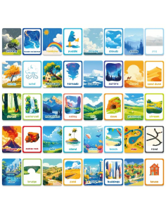 Il nostro mondo – 54 flashcard impermeabili