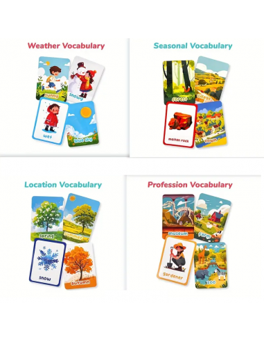 Il nostro mondo – 54 flashcard impermeabili