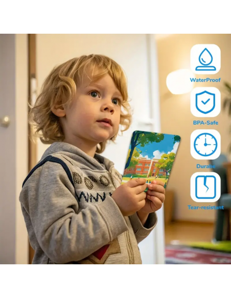 Il nostro mondo – 54 flashcard impermeabili