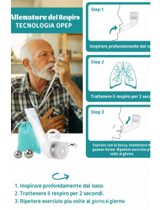 Allenatore respiro OPEP per riabilitazione polmonare