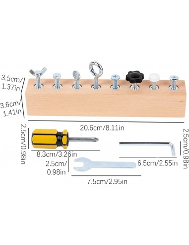 Gioco di Apprendimento con Cacciaviti e Attrezzi