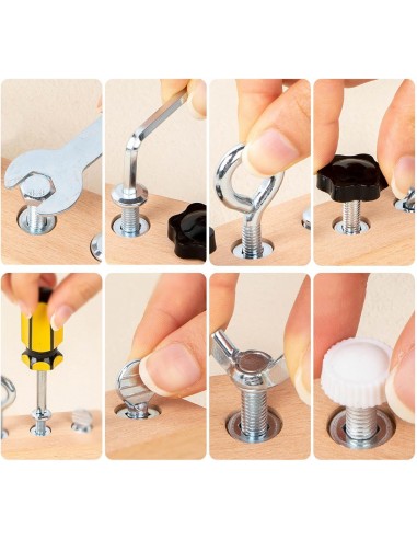 Gioco di Apprendimento con Cacciaviti e Attrezzi