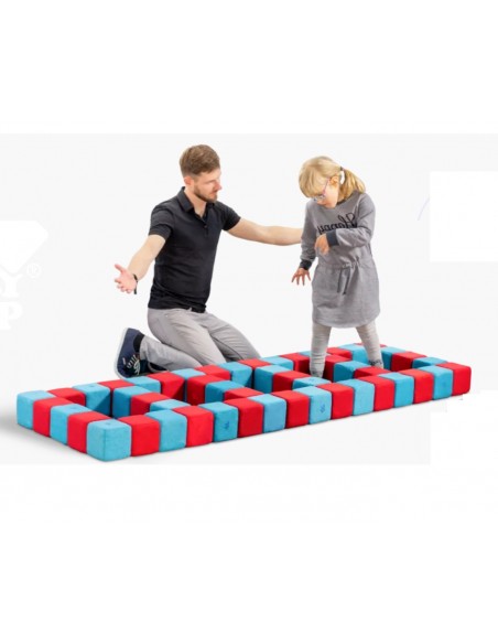 Blocchi magnetici morbidi educativi Set Base JollyHeap 100pz.