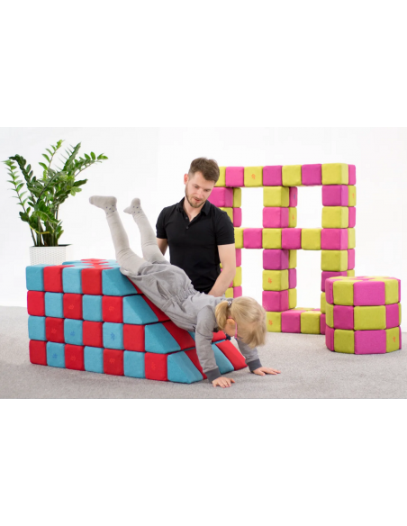 Blocchi magnetici morbidi educativi Set Base JollyHeap