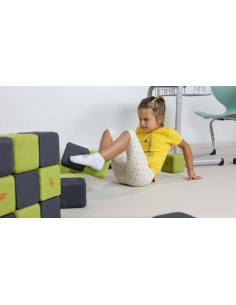 Blocchi magnetici morbidi educativi Set Base JollyHeap 100pz.