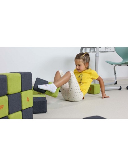 Blocchi magnetici morbidi educativi Set Base JollyHeap