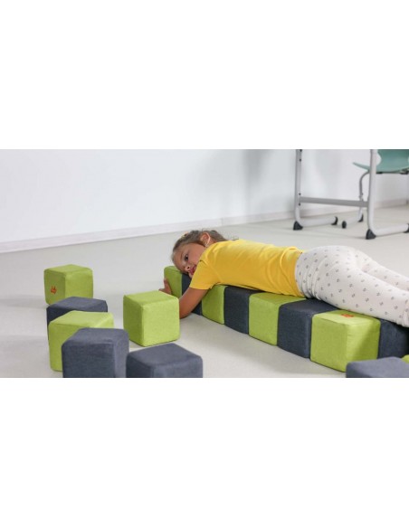 Blocchi magnetici morbidi educativi Set Base JollyHeap