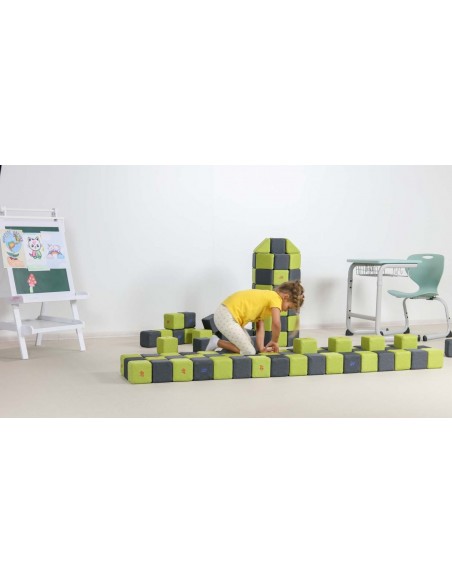 Blocchi magnetici morbidi educativi Set Base JollyHeap