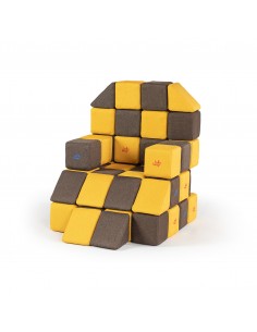 Blocchi magnetici morbidi Set Medium JollyHeap 50pz.