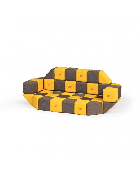 Blocchi magnetici morbidi educativi Set Medium JollyHeap 50pz.