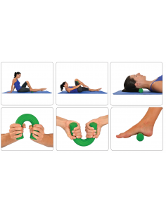 MoVeS Bar-Barra flessibile set da 4pz. per esercizi di mano, braccio e spalla