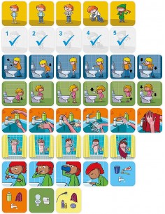 Sequenze igiene e abitudini – Gioco educativo