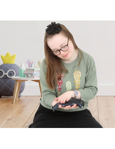 Fidget con paillettes ponderato