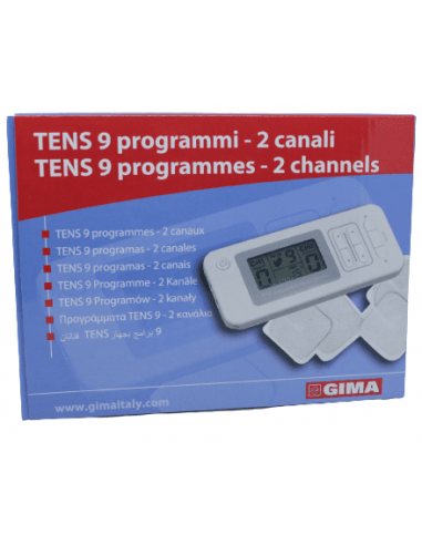 TENS 9 con display digitale per elettroterapia