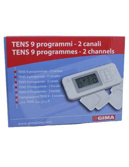 TENS 9 con display digitale per elettroterapia