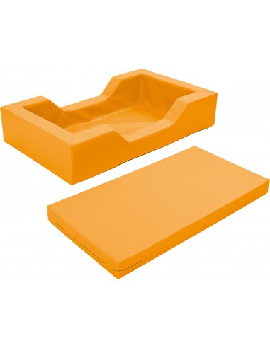 Lettino morbido baby in espanso con materasso incluso