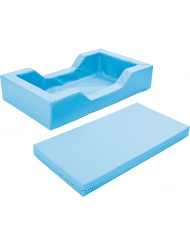 Lettino morbido baby in espanso con materasso incluso