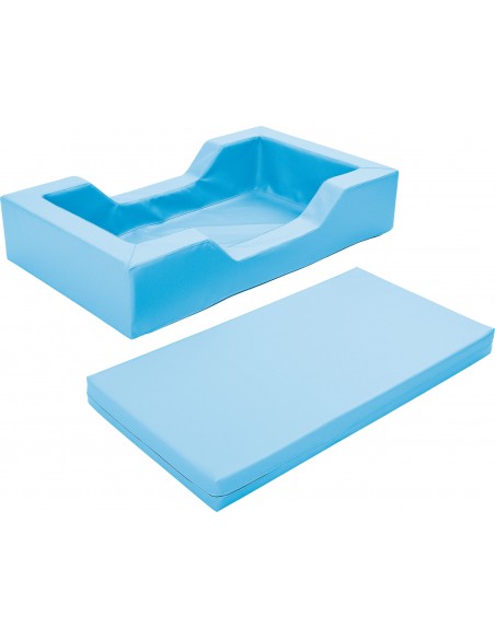 Lettino morbido baby in espanso con materasso incluso