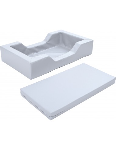 Lettino morbido baby in espanso con materasso incluso