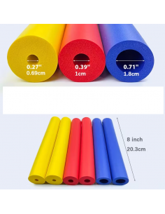 Spessori in schiuma morbida per impugnatura ergonomica 20cm 3 pz