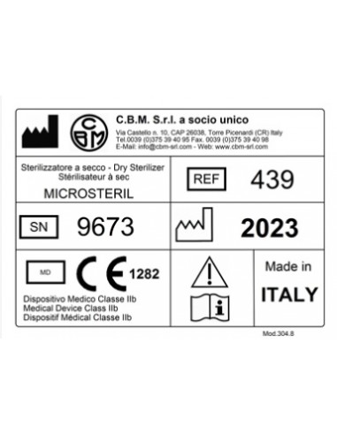 STERILIZZATRICE A SFERE DI QUARZO