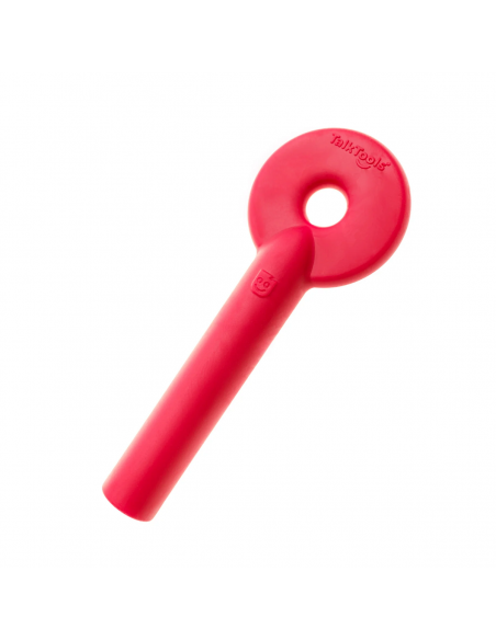 Bite Tube Rosso TalkTools® – Esercizi di Motricità Orale e Rinforzo della Mandibola