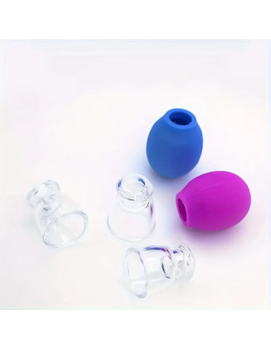 Set Mini Ventose Orofaciali – Terapia Miofunzionale e Trattamento DTM