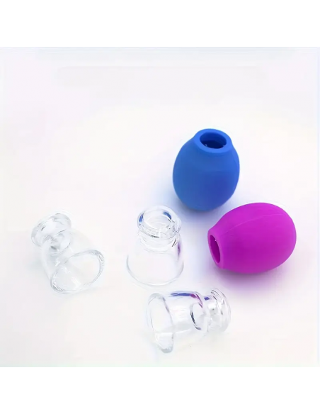 Set Mini Ventose Orofaciali – Terapia Miofunzionale e Trattamento DTM