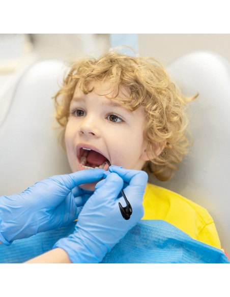 Apribocca bilaterale doppio – Retrattore labiale trasparente per valutazione e fotografia