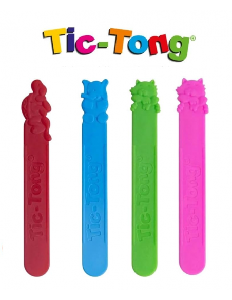 Abbassalingua in plastica Tutti Frutti per bambini – 4 pezzi