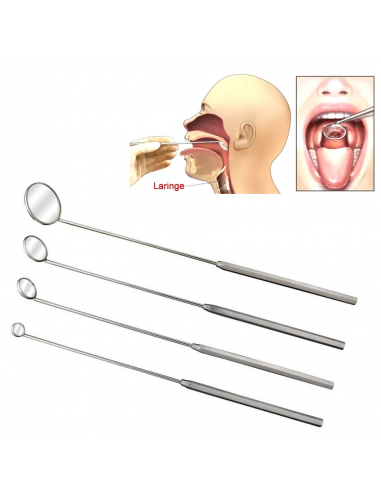 Specchio Laringe Gima – Misure da 16 a 26 mm