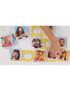 Espressioni facciali - gioco di carte Akros