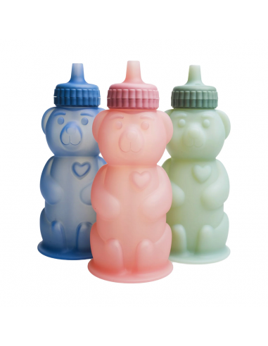 Bottiglia orsetto TalkTools in silicone