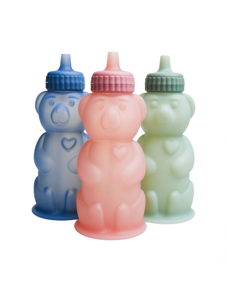 Bottiglia orsetto TalkTools in silicone