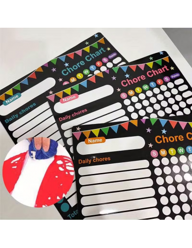 Lavagna Magnetica Cancellabile per Pianificazione Settimanal